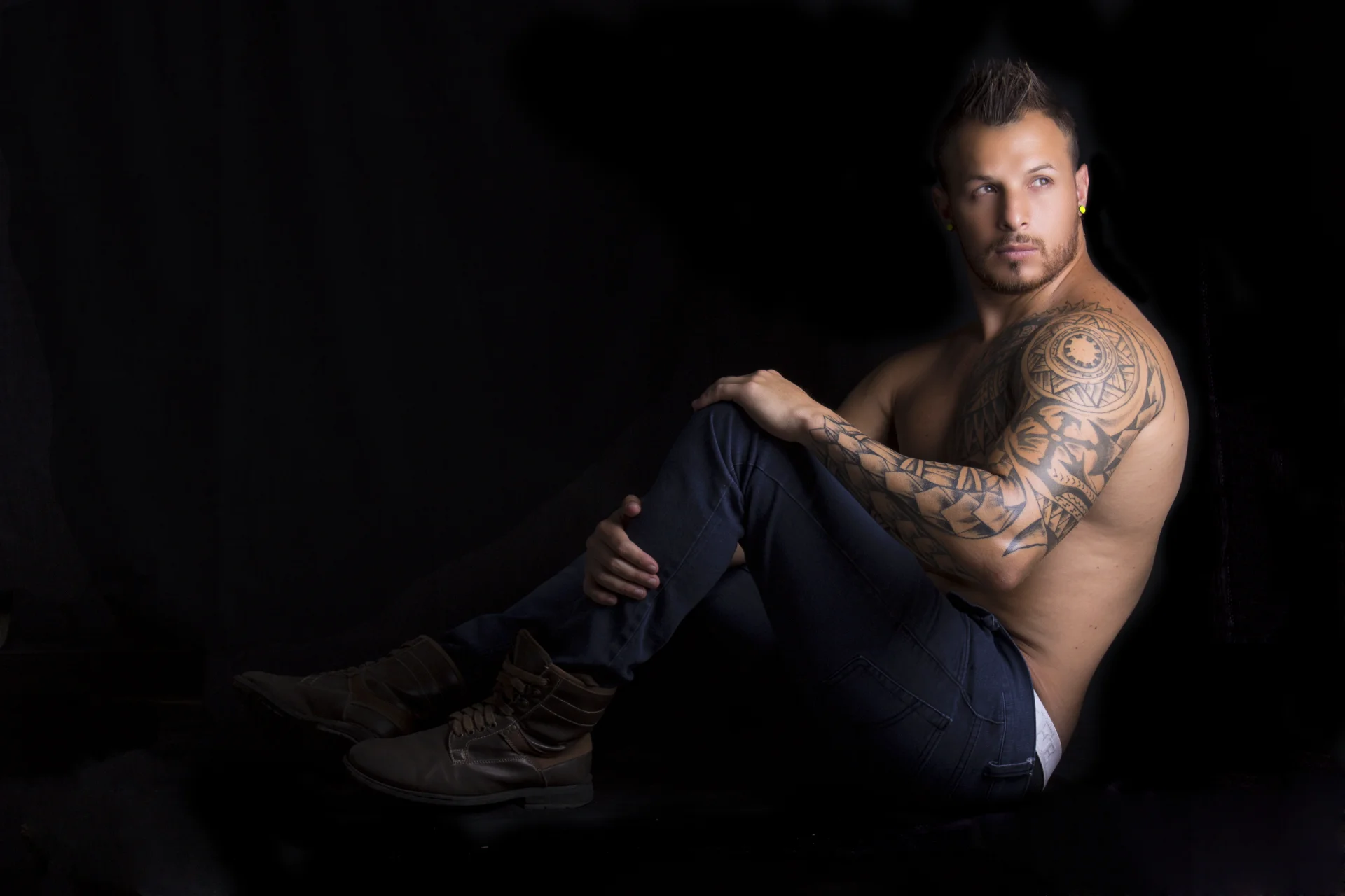 fotografía de estudio